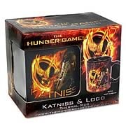 Hunger Games Movie Katniss and Logo Thermal Mug
